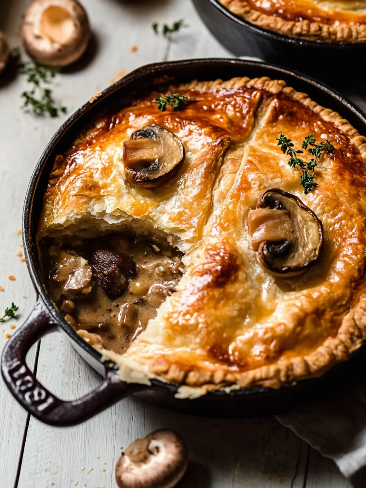 Decadent Mushroom Pot Pie to Cozy Up Your Dinner Table Mushroom Pot Pie