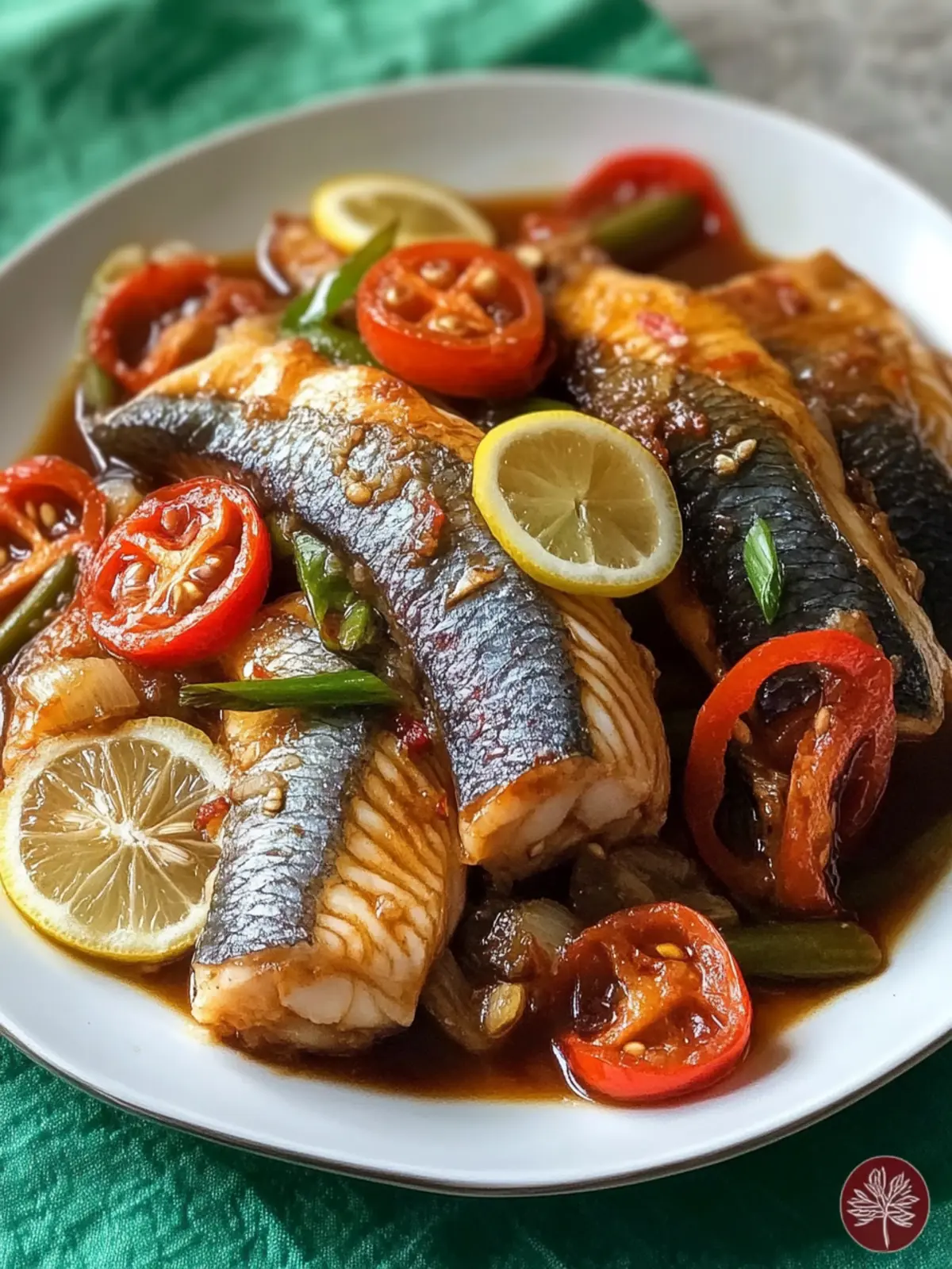 Milkfish in Soy-Lemon Sauce