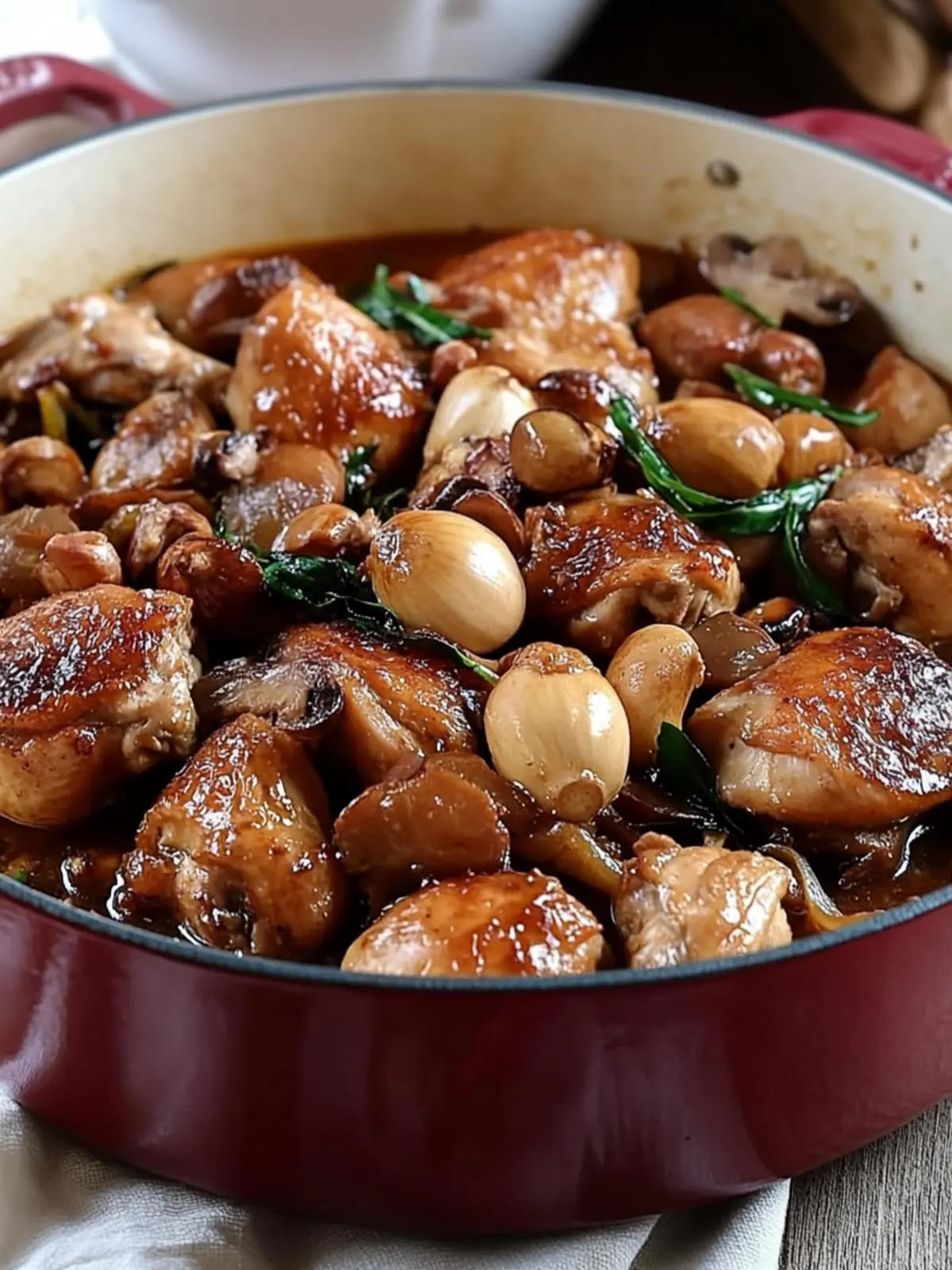Deliciously Tender Braised Chestnut Chicken for Cozy Nights Braised Chestnut Chicken