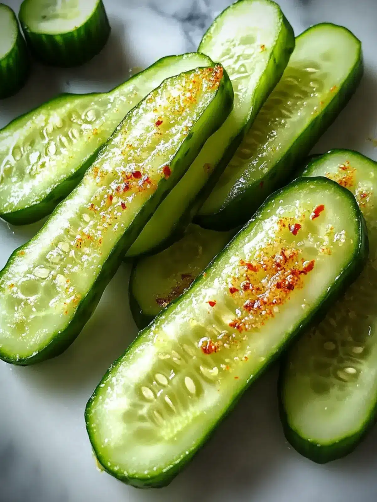 Chili Lime Cucumber Spears