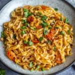 Delicious Curry and Pepper Noodles Ready in Just 15 Minutes Curry and Pepper Noodles