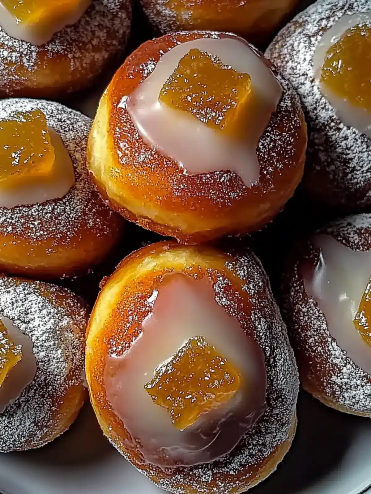 Irresistible Burnt Honey Brioche Donuts You’ll Crave! Burnt Honey Brioche Donuts