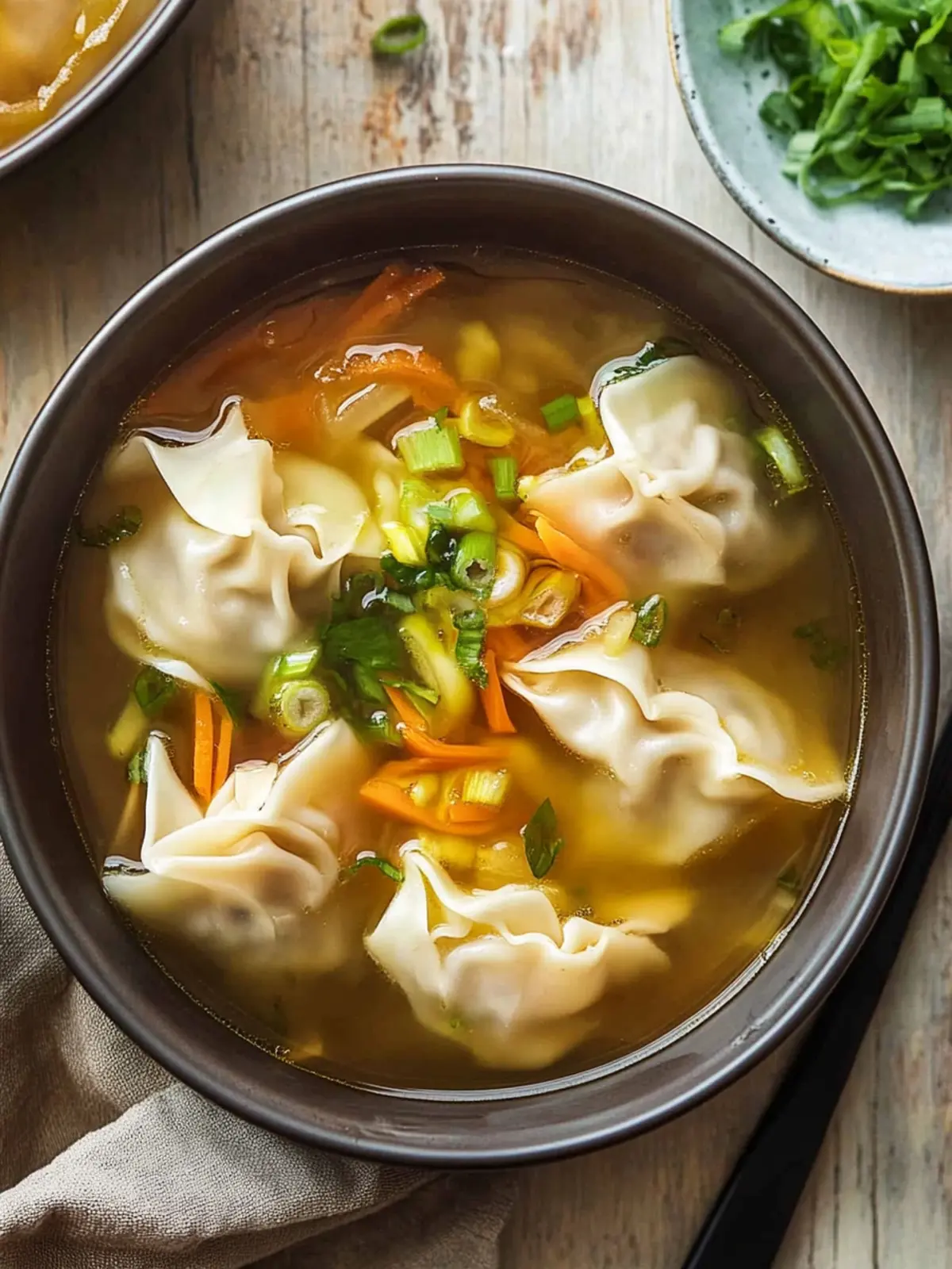 Delicious Vegetable Wonton Soup for Cozy Nights In Vegetable Wonton Soup