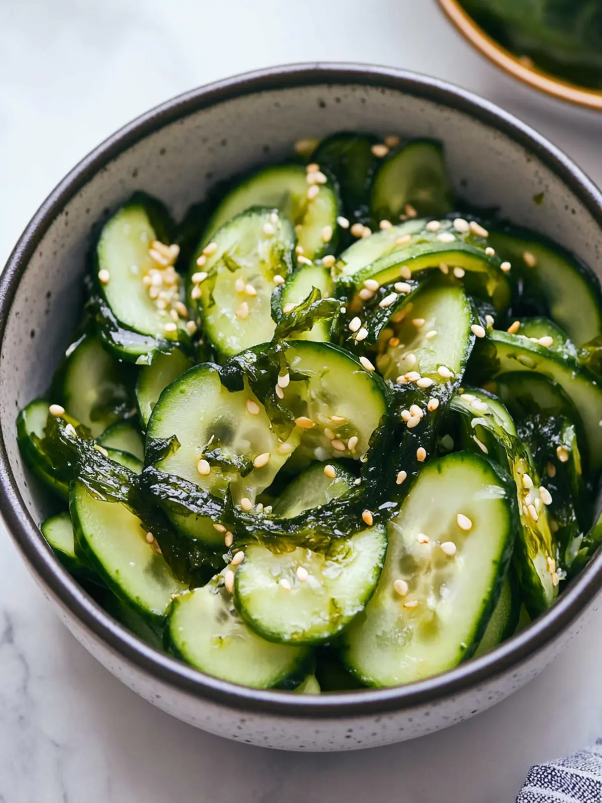 Japanese Cucumber and Seaweed Salad