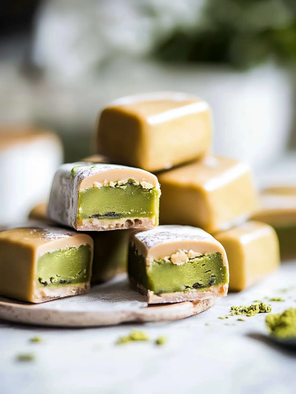 Irresistible Vegan Matcha Twix Bars You Can Make at Home Vegan Matcha Twix Bars