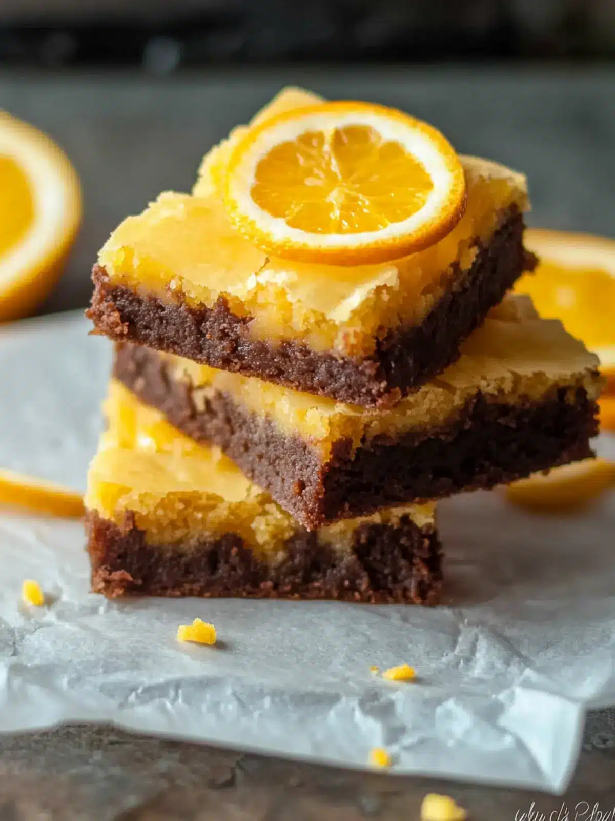 Irresistibly Zesty Orange Brownies You’ll Crave Daily Orange Brownies