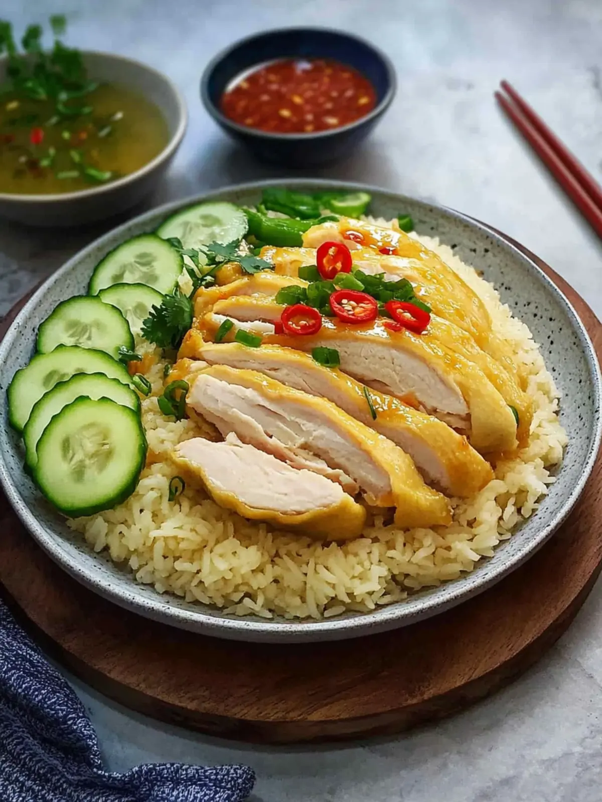 Savory Hainanese ‘Chicken’ Rice: A Vegan Twist You’ll Love Hainanese ‘Chicken’ Rice