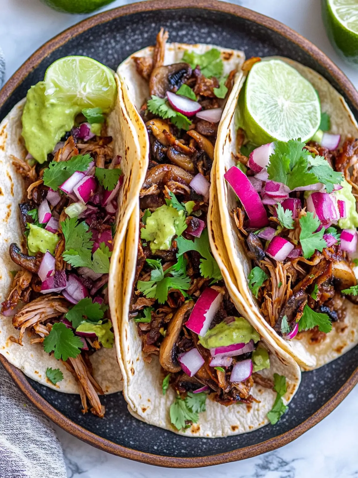 Savory Vegan Carnitas with Mushrooms for Tasty Tacos Vegan Carnitas with Mushrooms