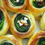 Irresistible Spinach & Feta Pastry Pinwheels for Easy Snacking Spinach & Feta Pastry Pinwheels