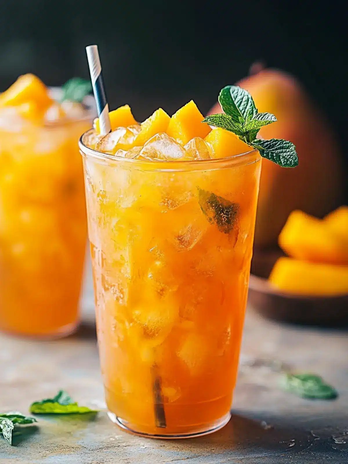 Mango Iced Tea: Your Perfect Summer Refreshment Glee Mango Iced Tea
