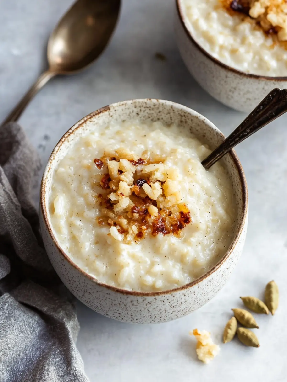 Creamy Stovetop Rice Pudding with Cardamom and Vanilla Bliss Stovetop Rice Pudding with Cardamom and Vanilla