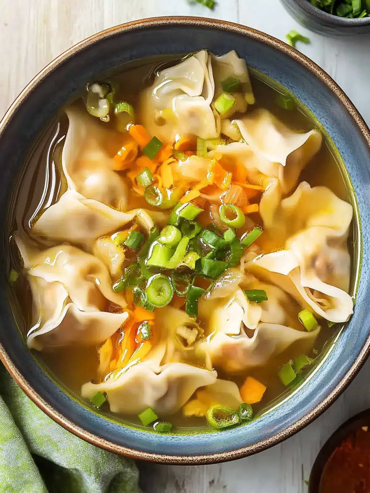 Delicious Vegetable Wonton Soup for Cozy Nights In Vegetable Wonton Soup