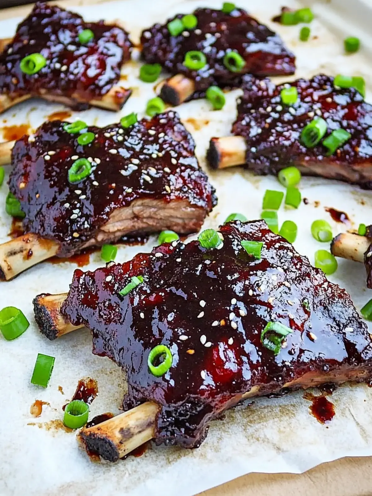 Irresistibly Tender Blackberry Hoisin Slow Cooker BBQ Ribs Blackberry Hoisin Slow Cooker BBQ Ribs