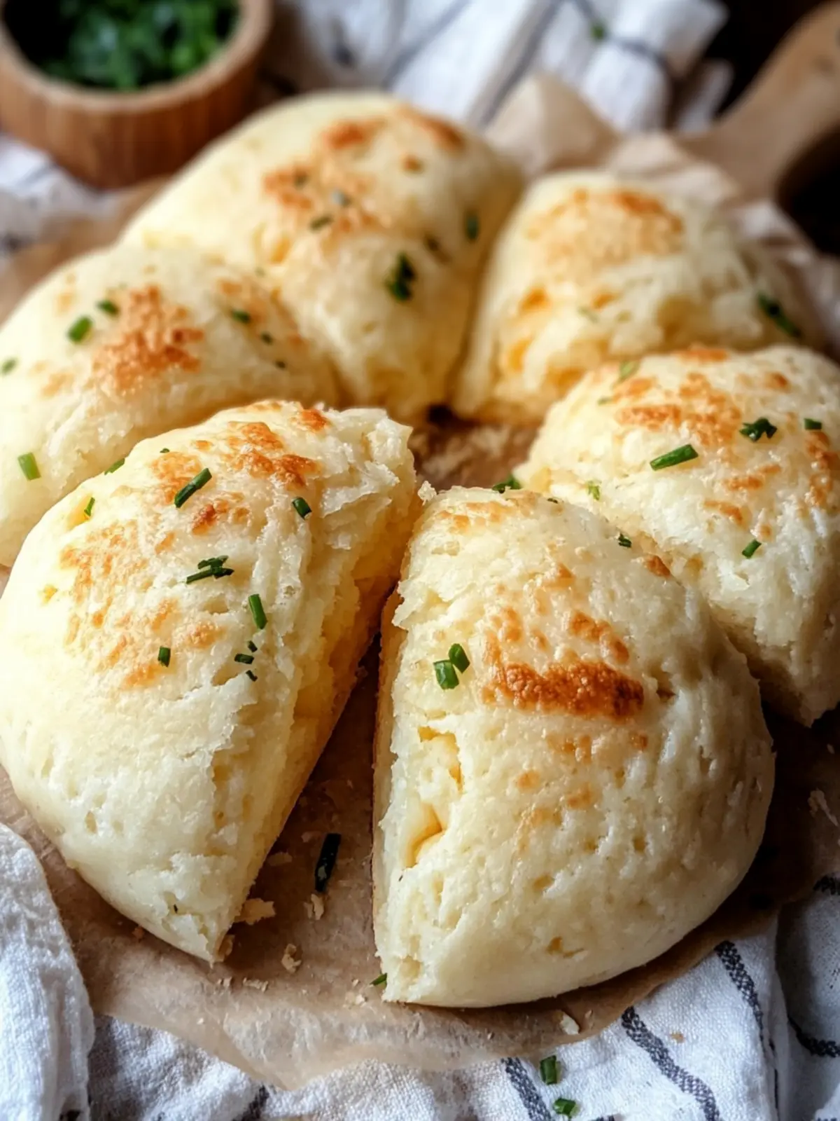 Cheesy Korean Mochi Bread