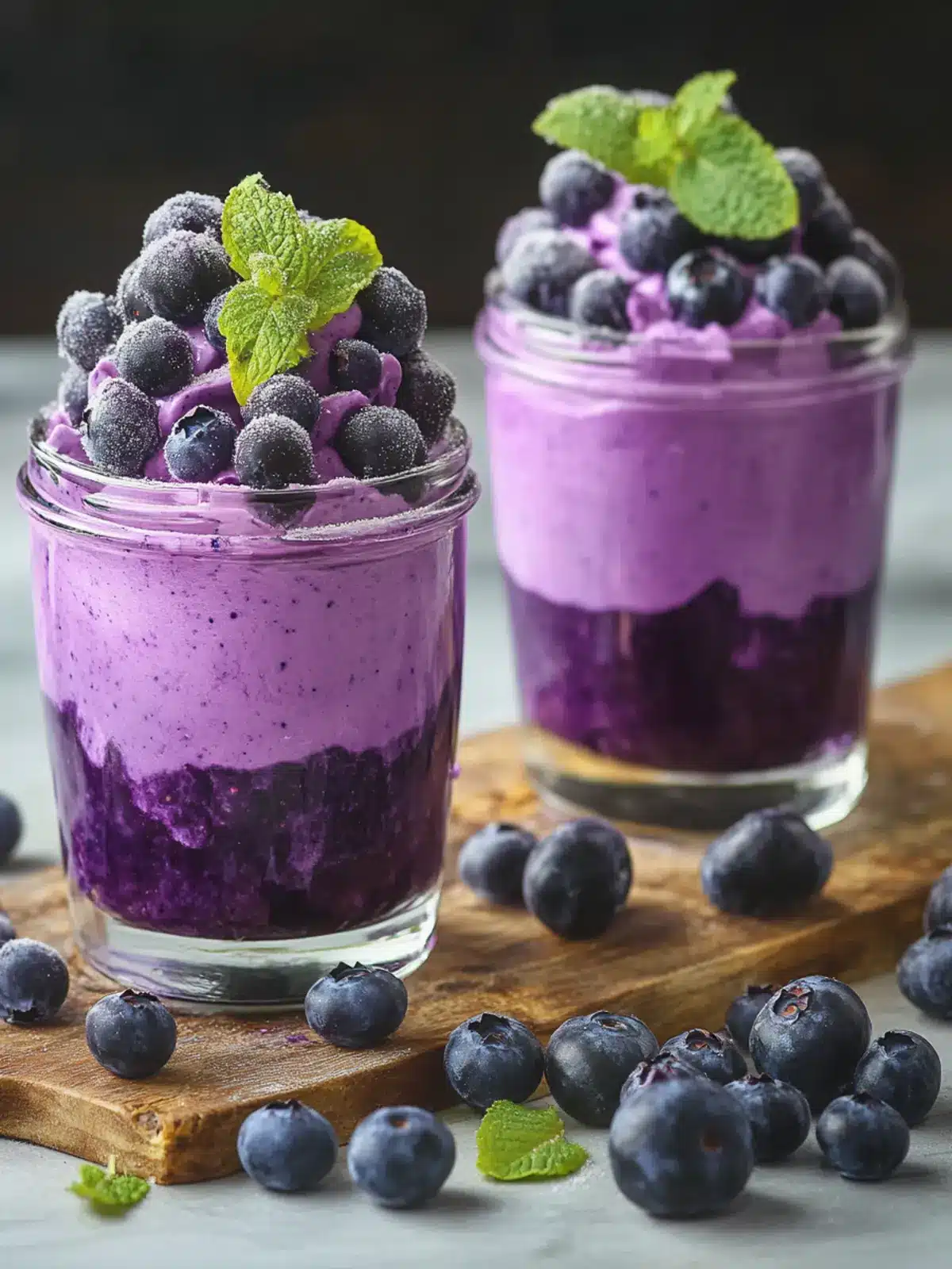 Blueberry Mousse