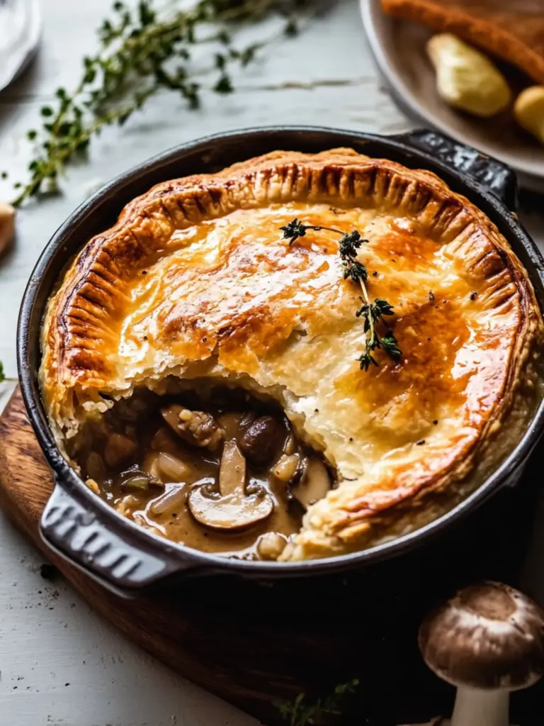 Mushroom Pot Pie