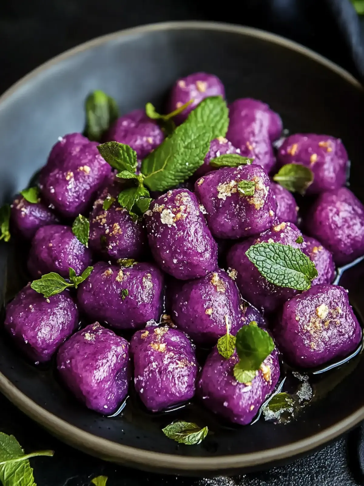 Purple Sweet Potato Gnocchi