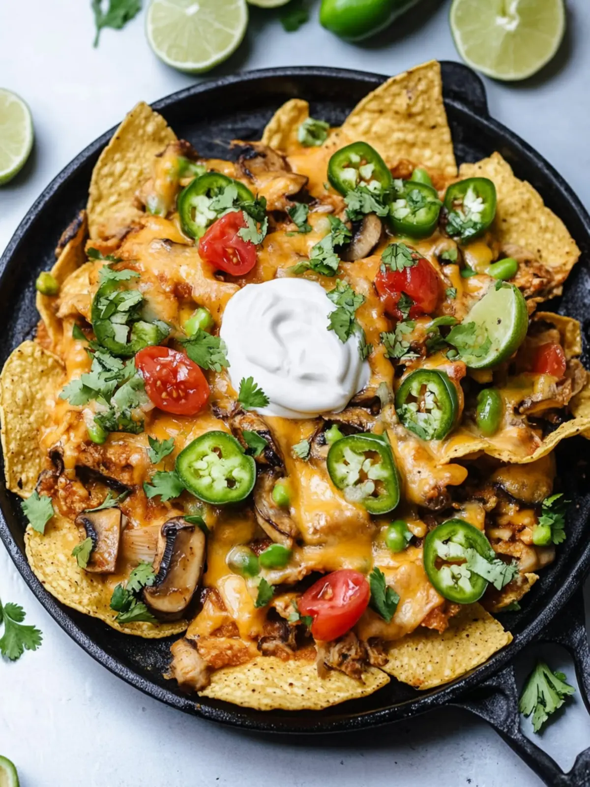 Vegan Oyster Mushroom Nachos That Wow Every Guest Vegan Oyster Mushroom Nachos