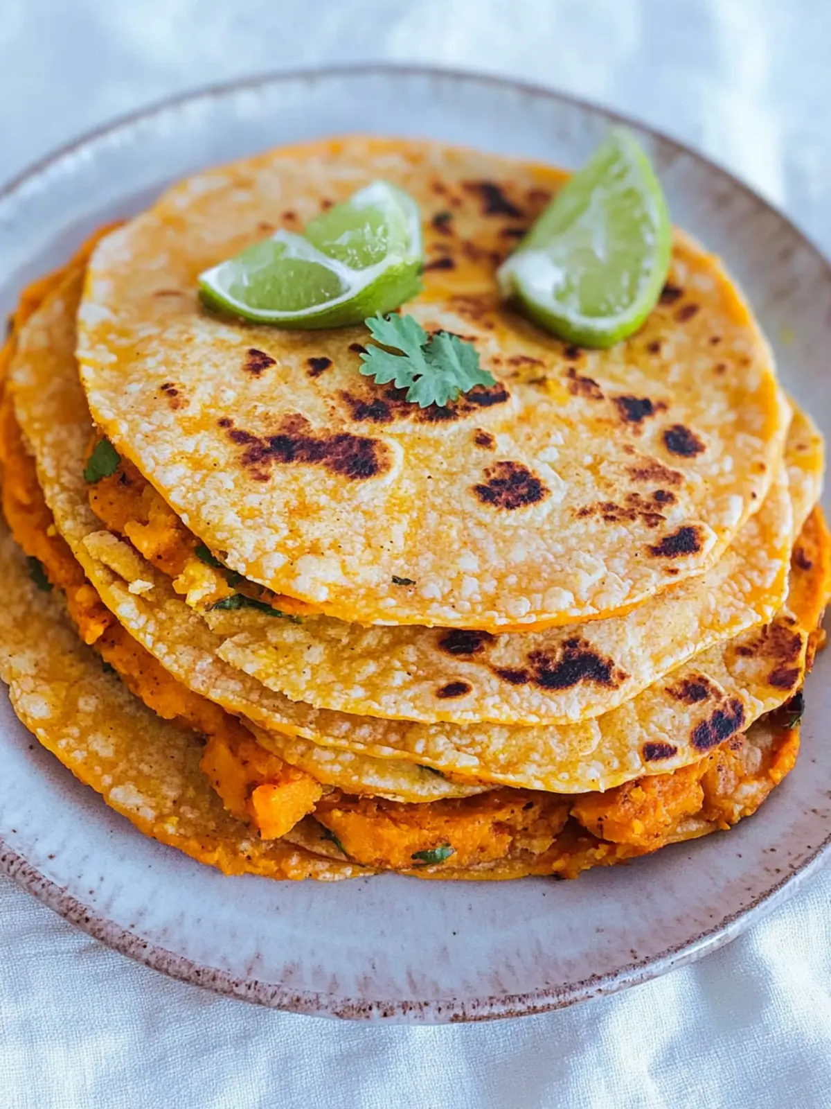 Sweet Potato Tortillas