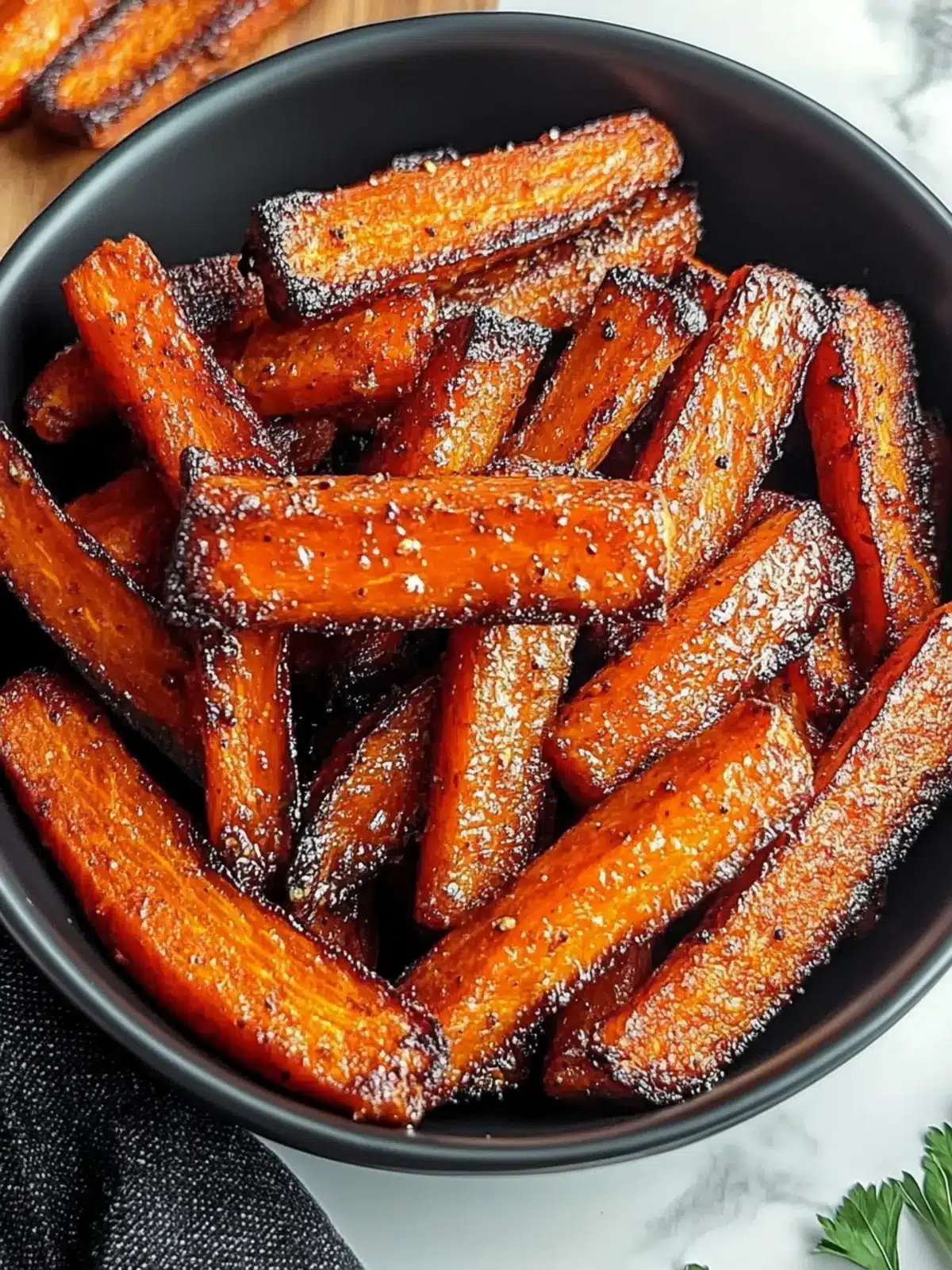 Crispy Air Fryer Carrot Bacon That'll Wow Your Taste Buds Air Fryer Carrot Bacon