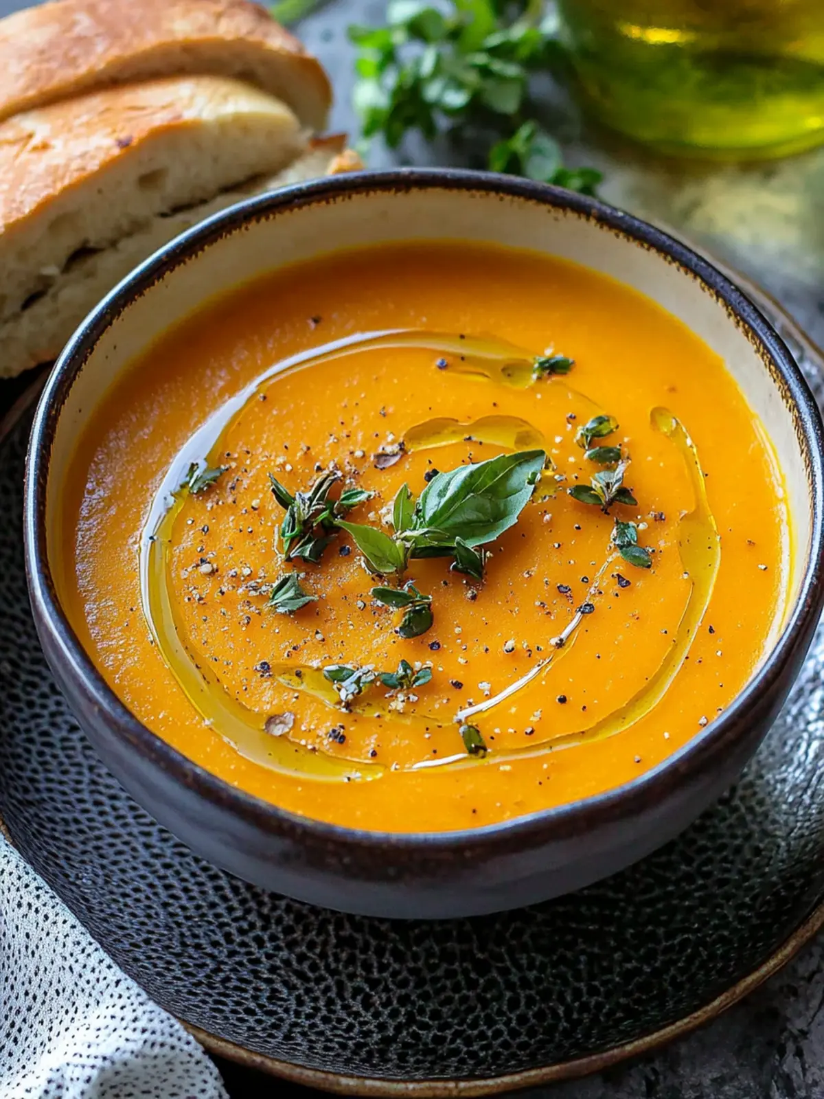 Warm Up with Cozy Pumpkin Carrot Soup Packed with Flavor Pumpkin Carrot Soup