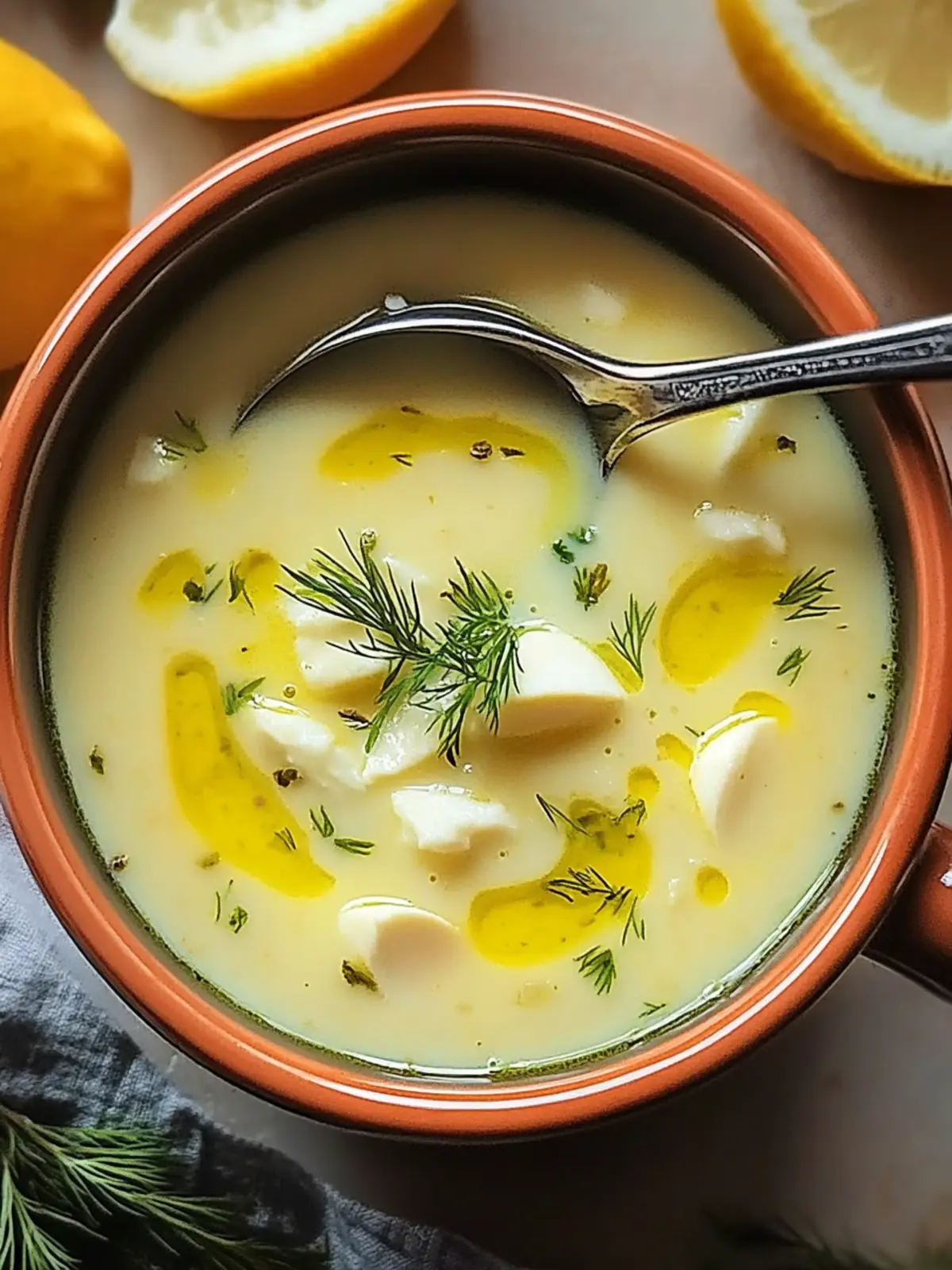 Heartwarming Avgolemono Soup: Perfect for Cozy Nights Avgolemono Soup