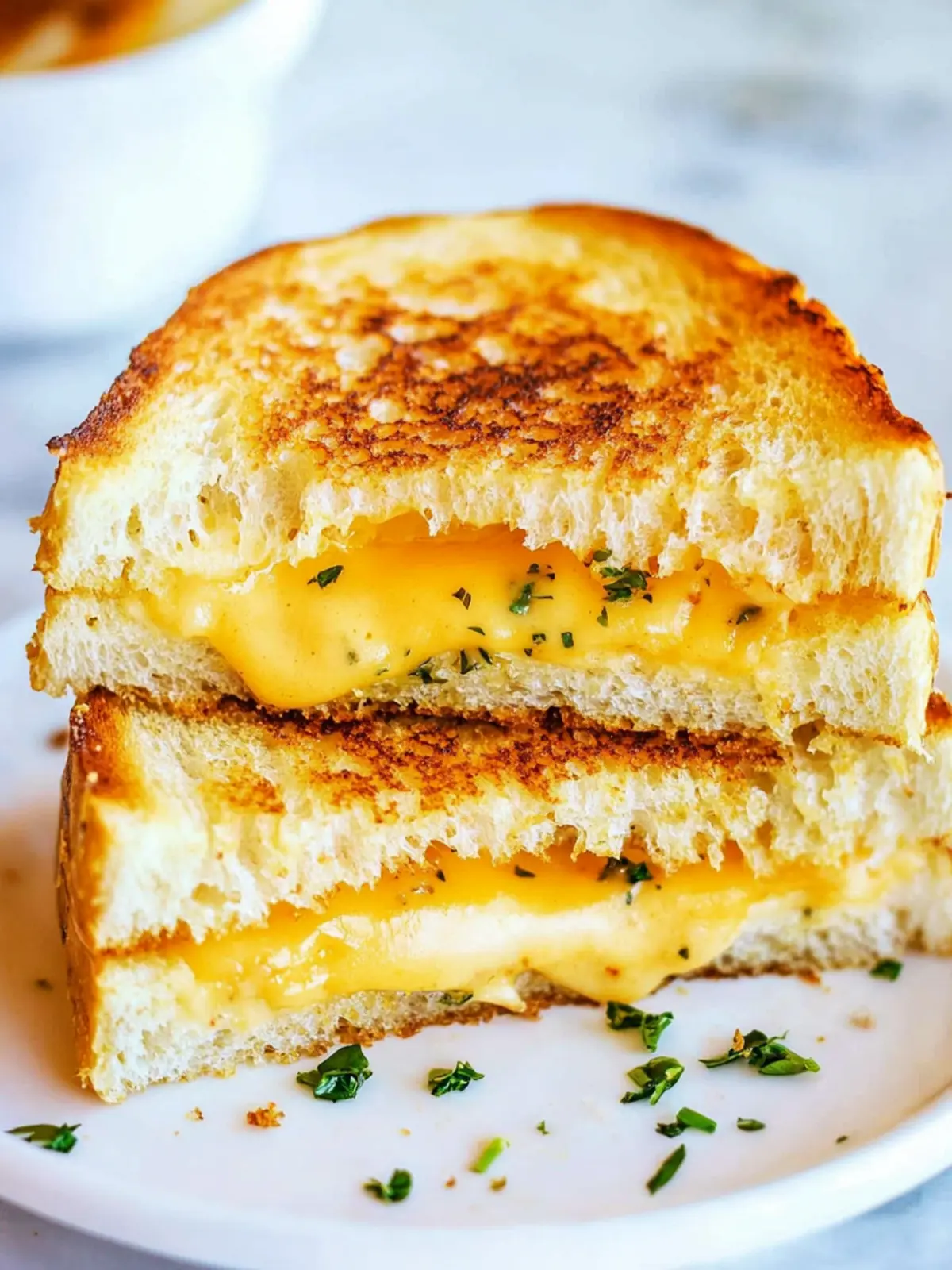 Ultimate Garlic Bread Grilled Cheese Sandwiches You’ll Love Garlic Bread Grilled Cheese Sandwiches