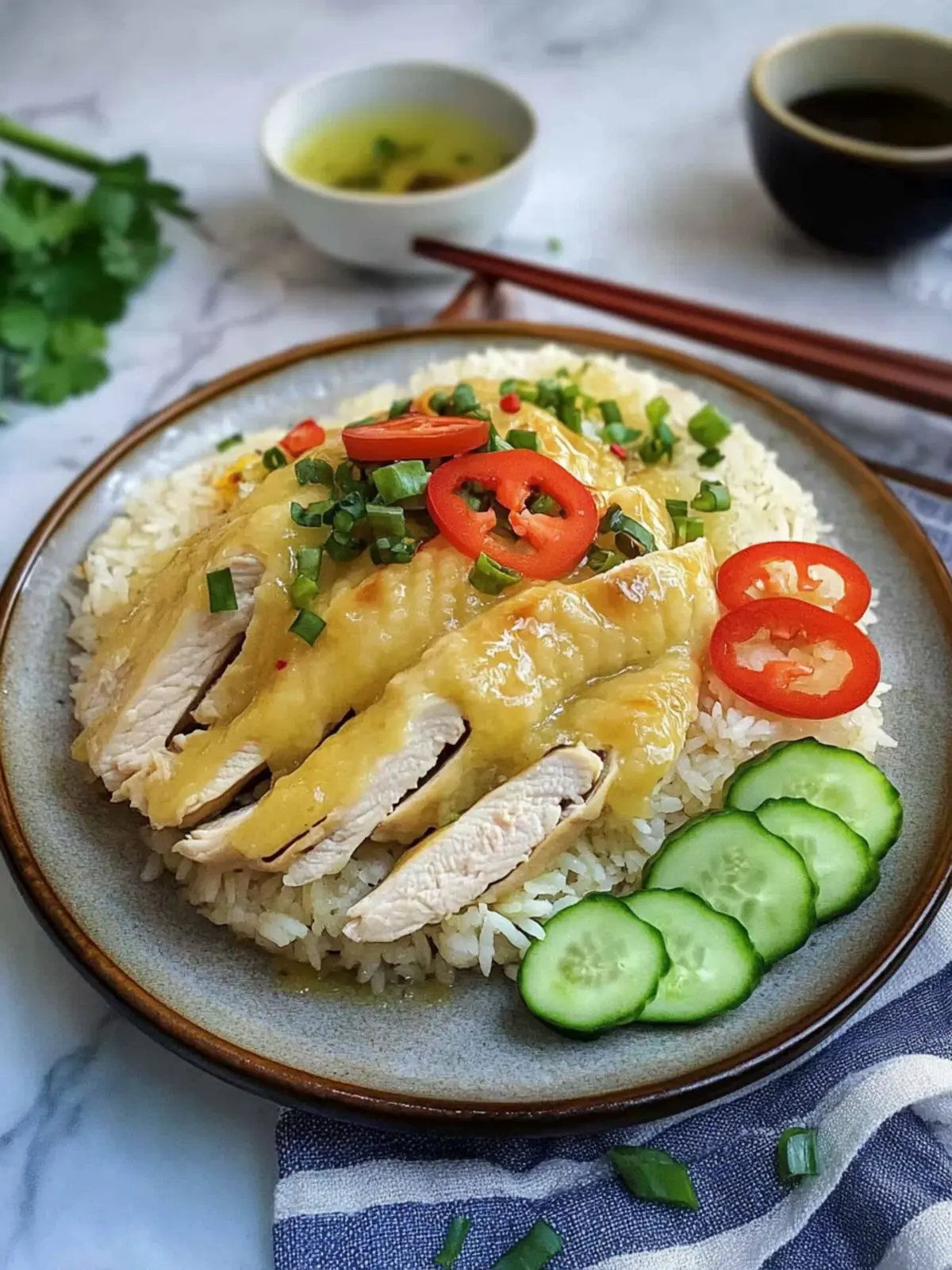 Savory Hainanese ‘Chicken’ Rice: A Vegan Twist You’ll Love Hainanese ‘Chicken’ Rice