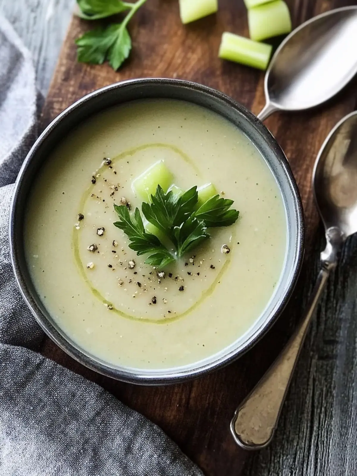 Delicious Paleo Cream of Celery Soup for Cozy Nights Paleo Cream of Celery Soup