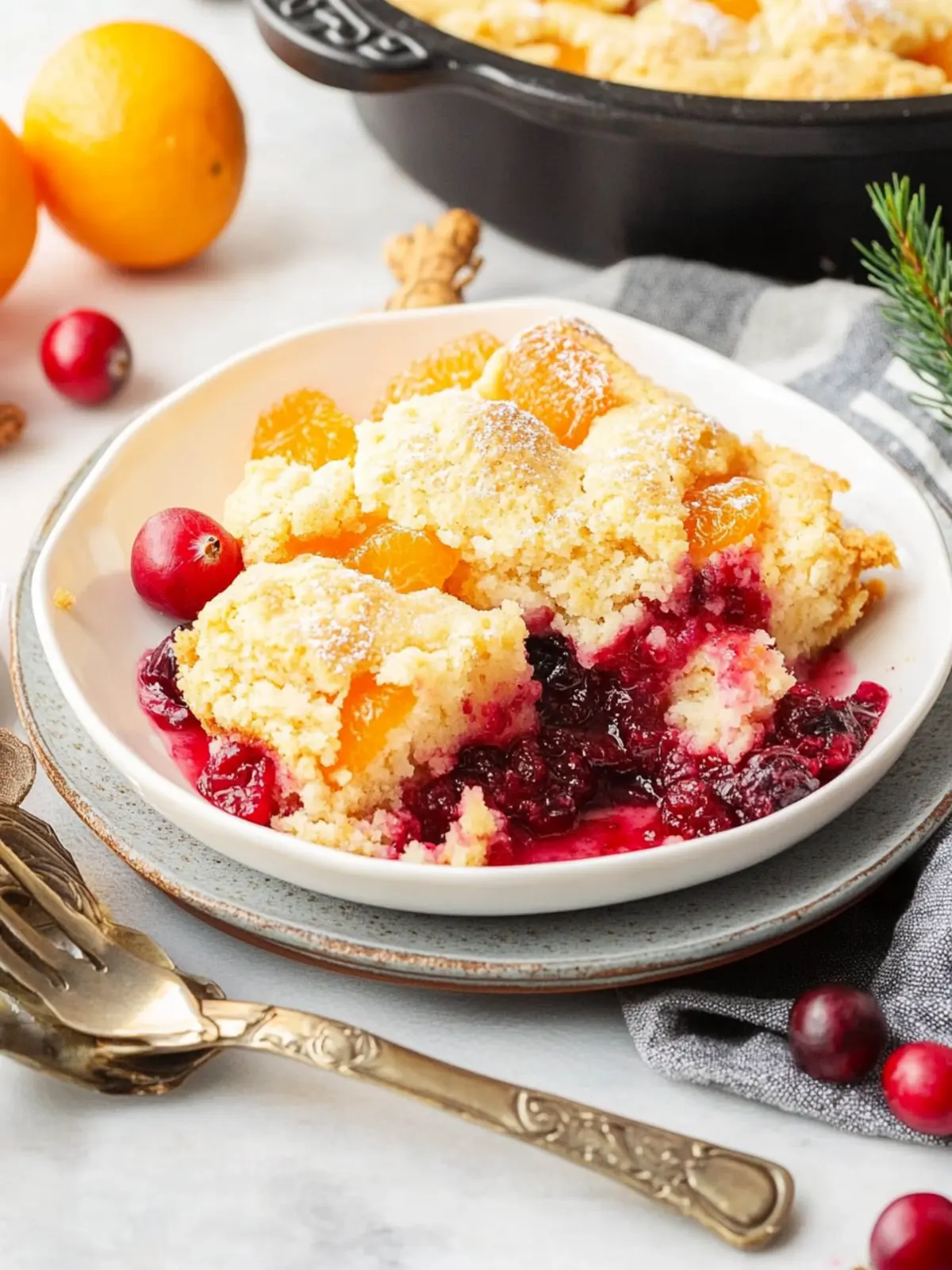 Delightful Cranberry Orange Cobbler for Cozy Nights Cranberry Orange Cobbler