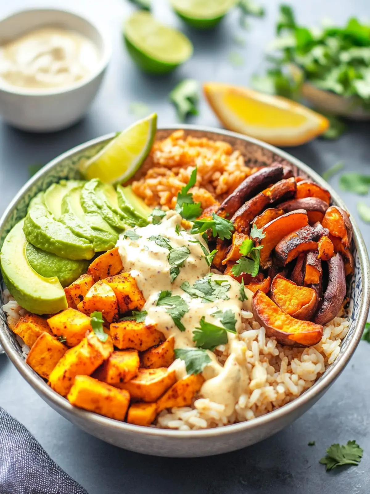 Zesty Cajun Sweet Potato Rice Bowl That Will Wow Your Tastebuds Cajun Sweet Potato Rice Bowl