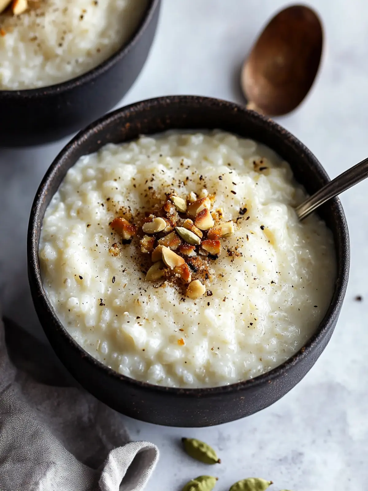 Creamy Stovetop Rice Pudding with Cardamom and Vanilla Bliss Stovetop Rice Pudding with Cardamom and Vanilla