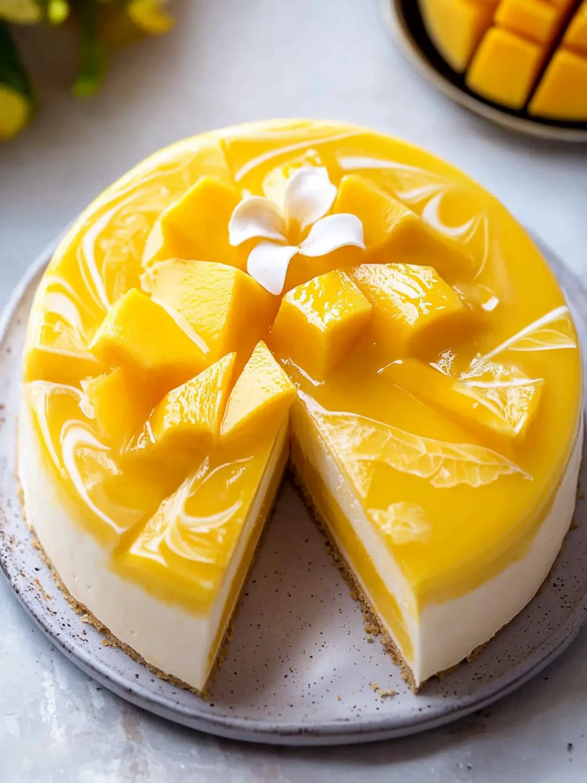 Mango Mousse Cake