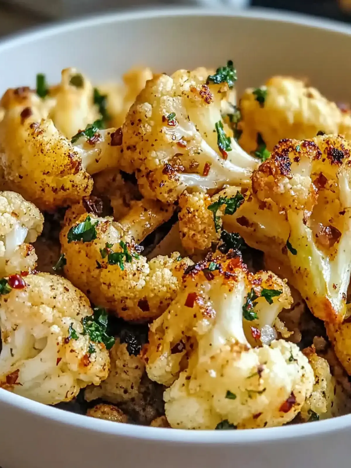 Savory Garlic Butter Roasted Cauliflower to Wow Your Tastebuds Garlic Butter Roasted Cauliflower