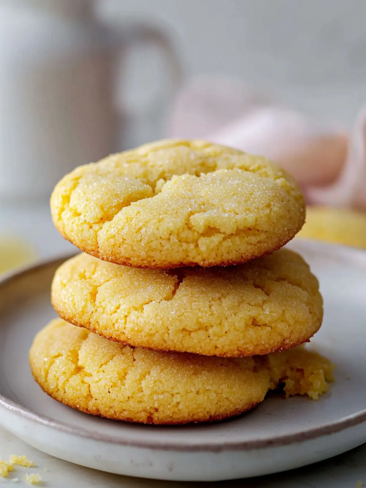 Honey Cornbread Cookies