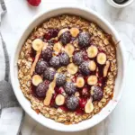 Satisfy Your Cravings with PB&J Vegan Baked Oatmeal PB&J Vegan Baked Oatmeal