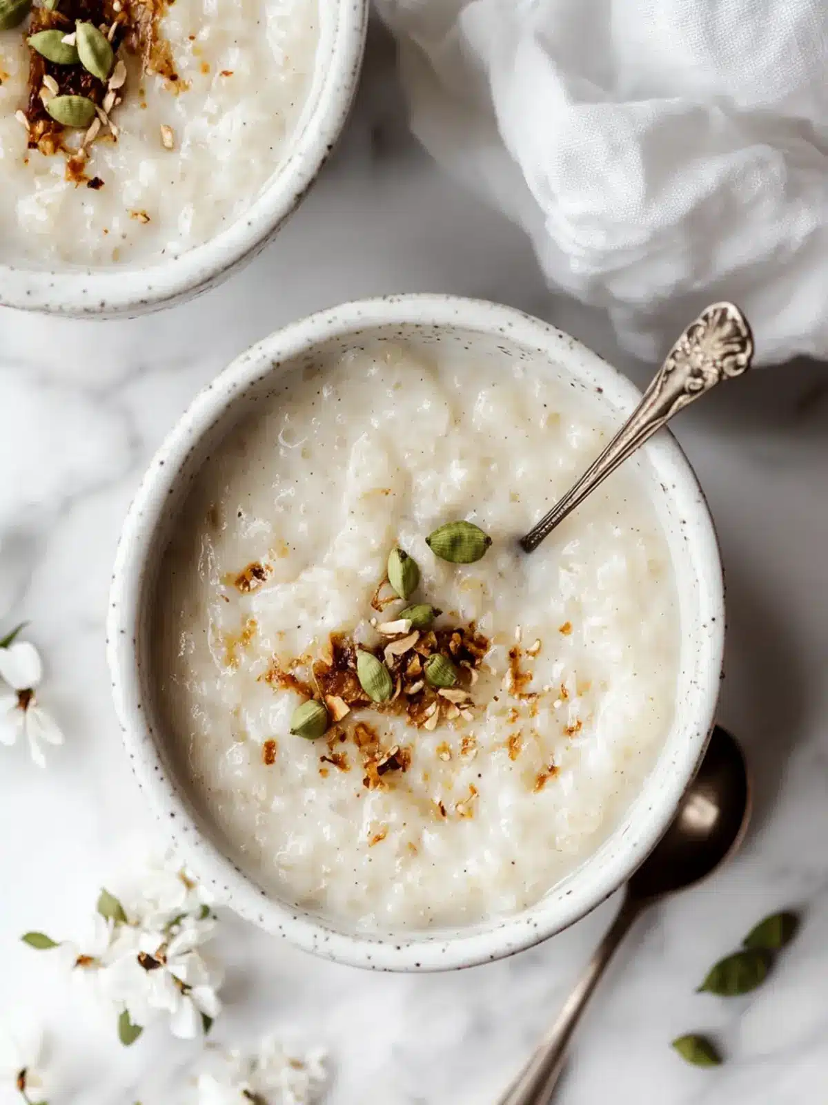 Creamy Stovetop Rice Pudding with Cardamom and Vanilla Bliss Stovetop Rice Pudding with Cardamom and Vanilla