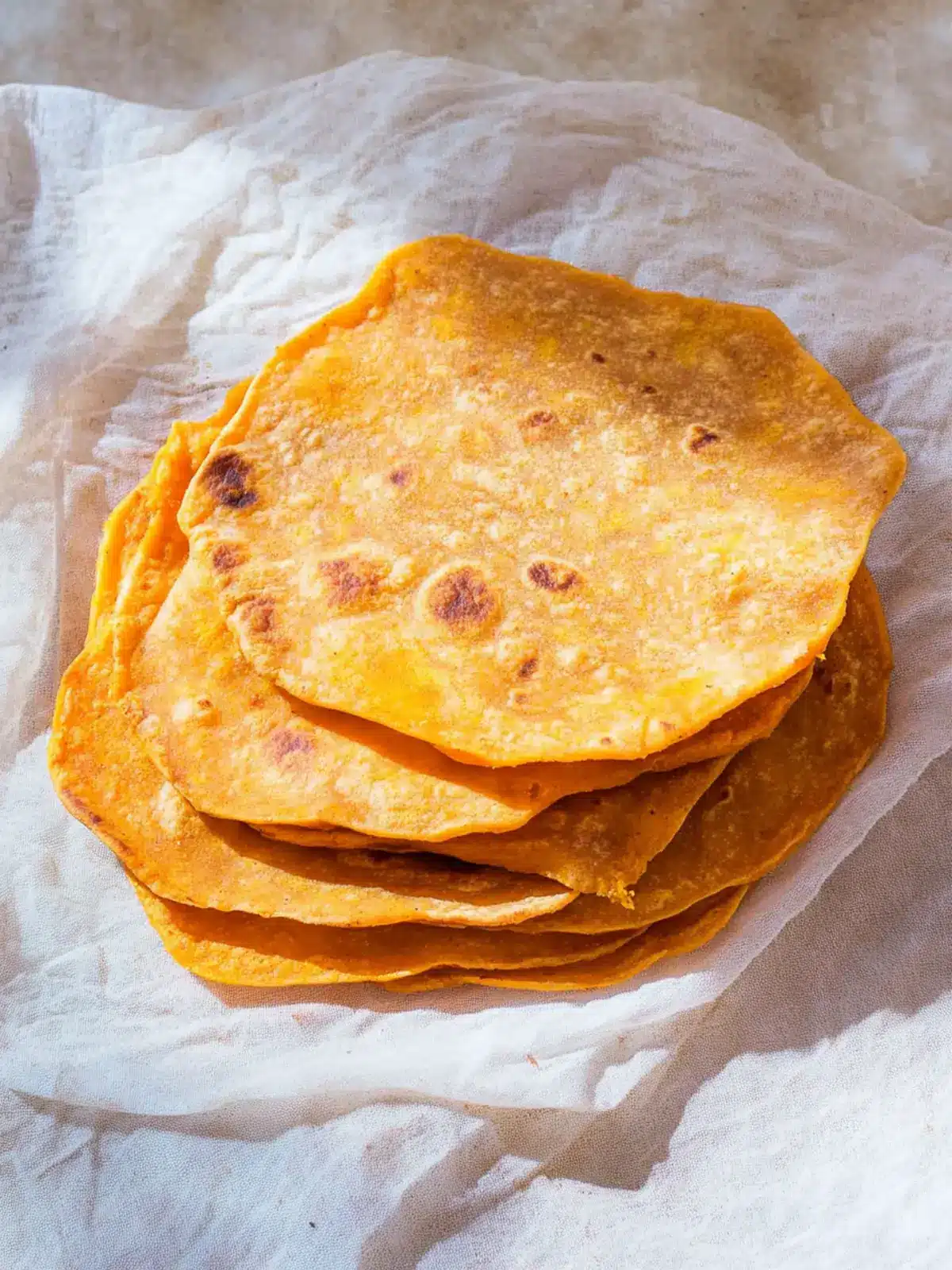 Sweet Potato Tortillas