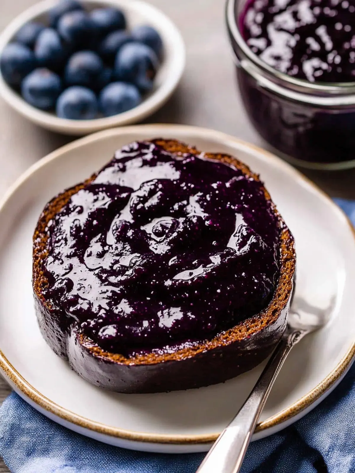 Delicious Slow Cooker Blueberry Butter Made Easy at Home Slow Cooker Blueberry Butter