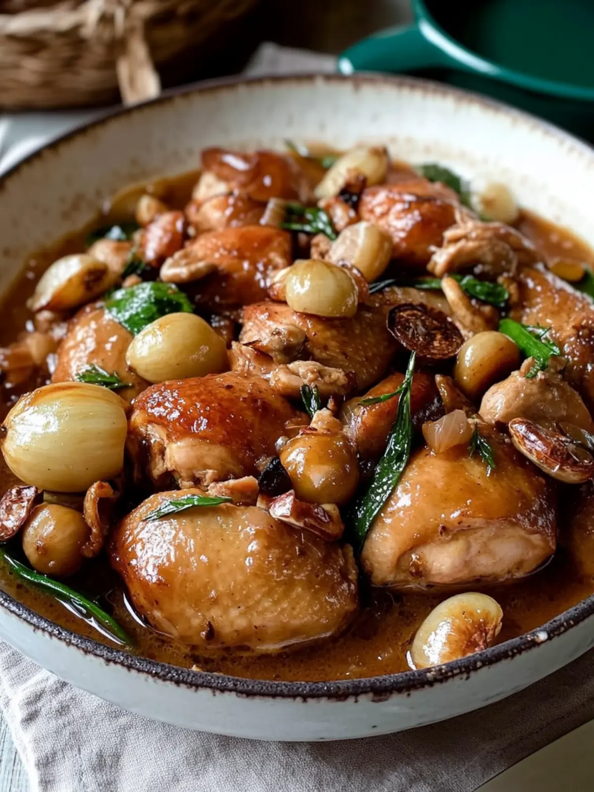 Deliciously Tender Braised Chestnut Chicken for Cozy Nights Braised Chestnut Chicken