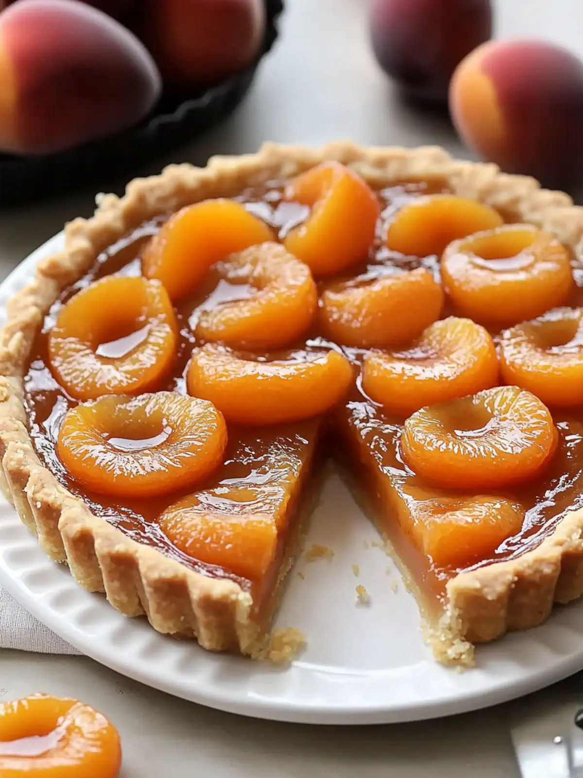 Irresistible Apricot Almond Tart You Can Whip Up in Minutes Apricot Almond Tart