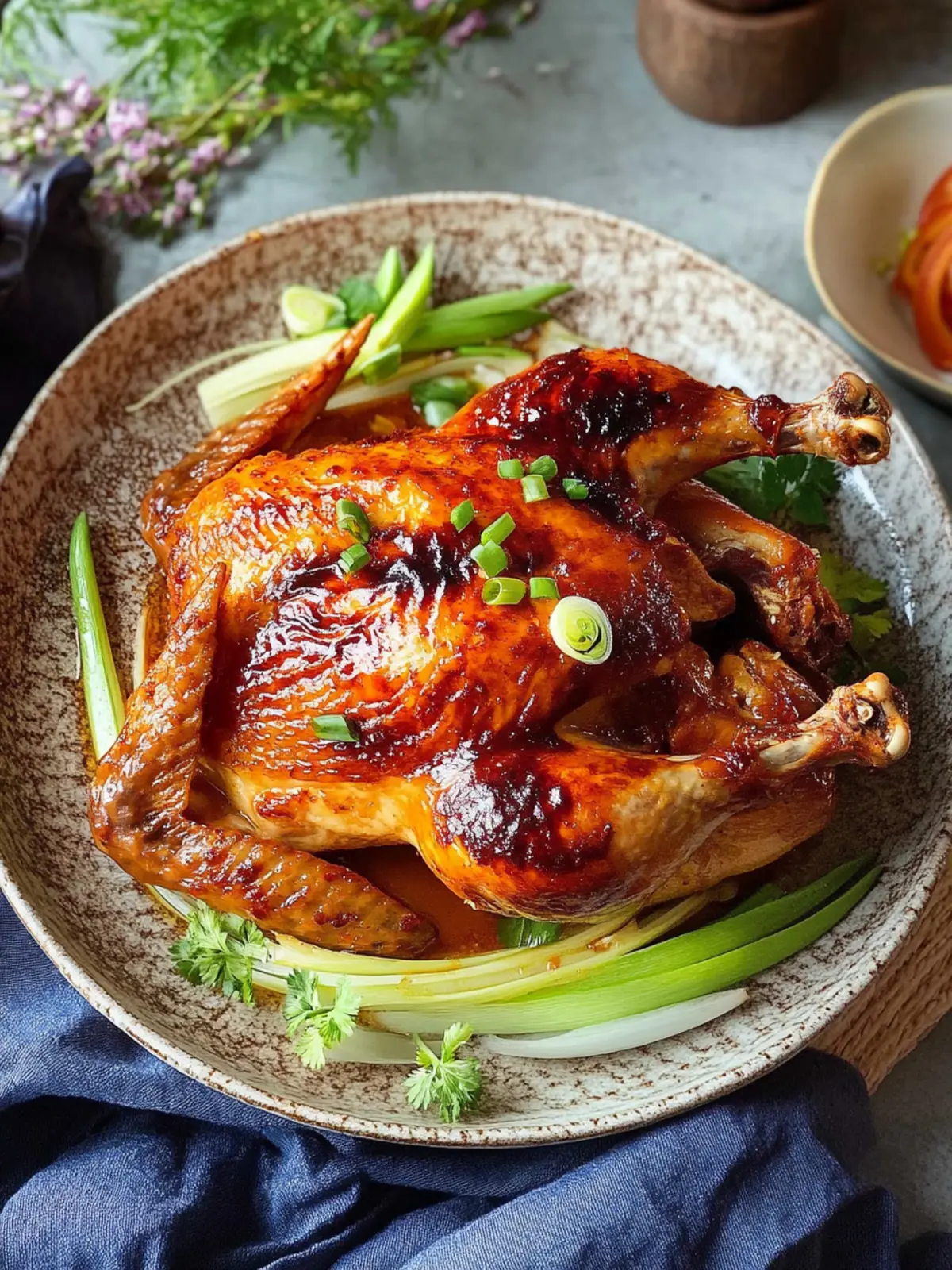 Savory Korean Gochujang Roast Chicken to Wow Your Guests Korean Gochujang Roast Chicken