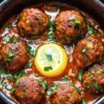 Mouthwatering Moroccan Meatballs in Spiced Tomato Bliss Moroccan Meatballs