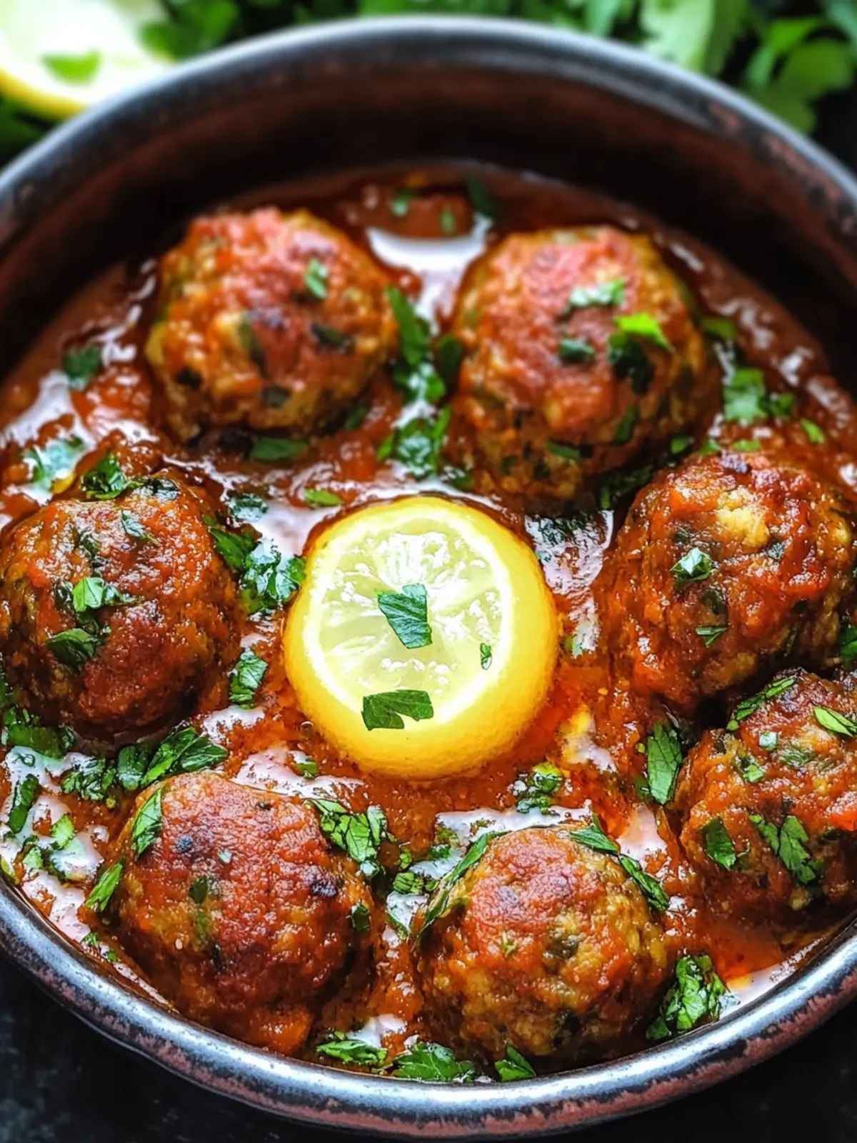 Moroccan Meatballs