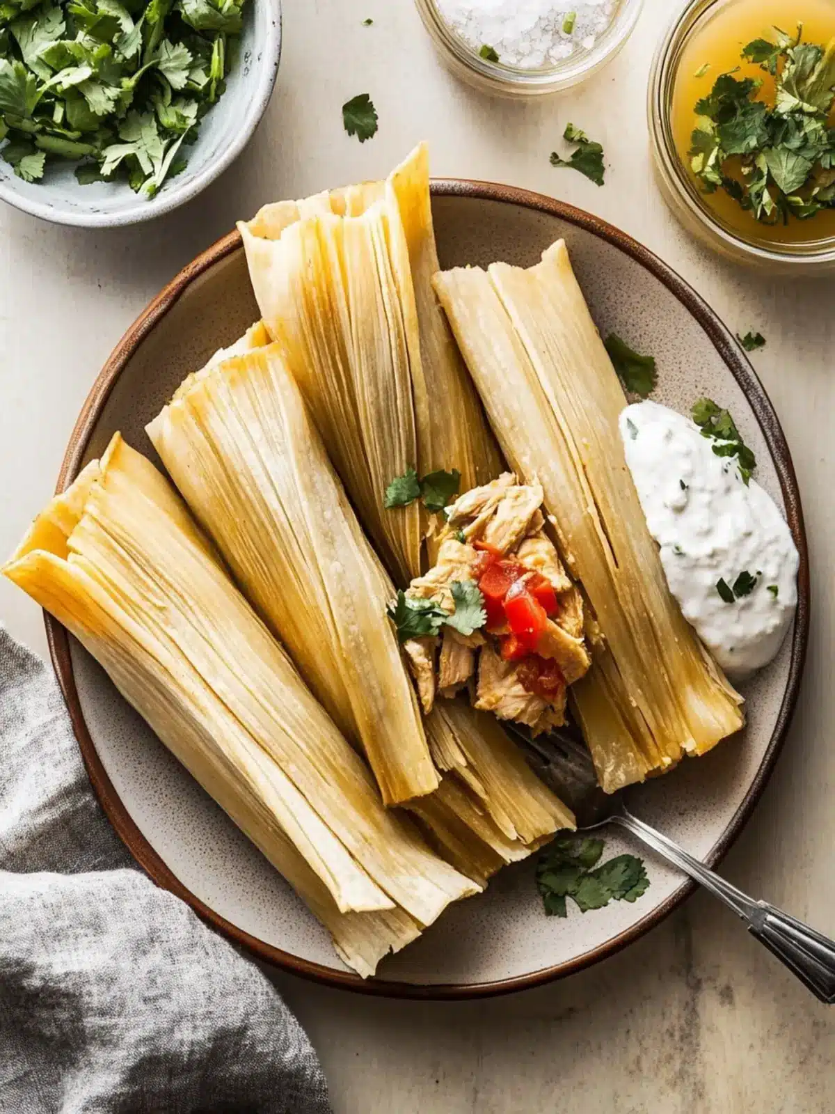 Mouthwatering Chicken Tamales that Steal the Show Chicken Tamales