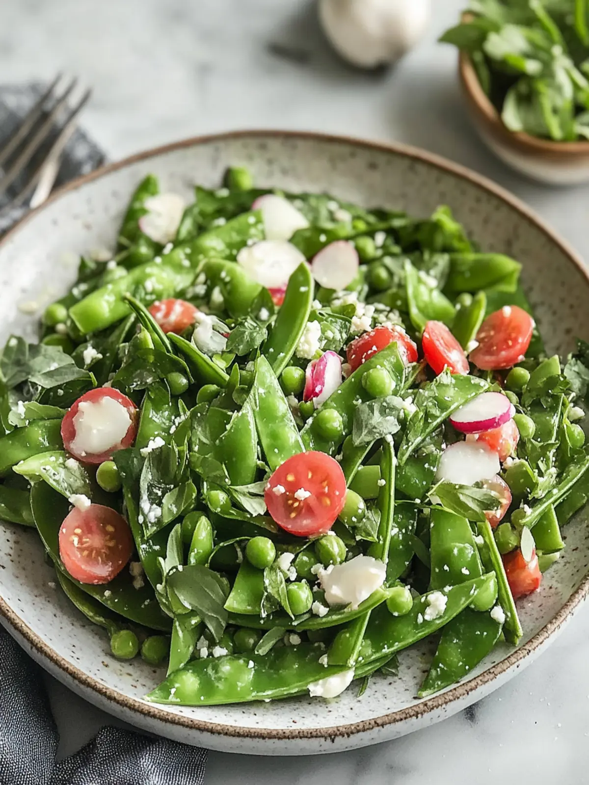 Sugar Snap Pea Salad