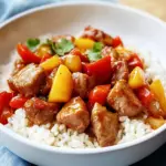 Instant Pot Sweet & Sour Pork and Rice