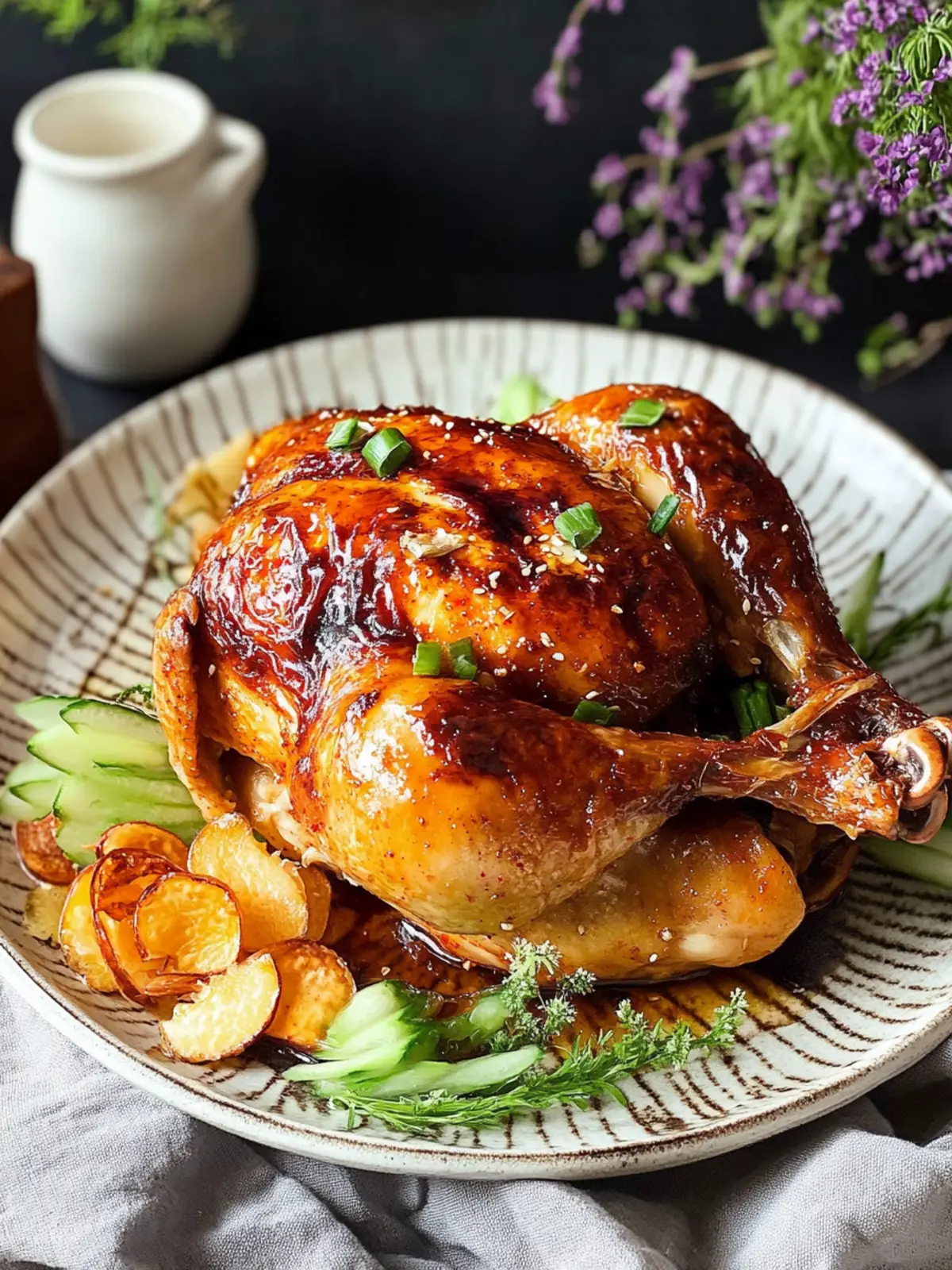 Savory Korean Gochujang Roast Chicken to Wow Your Guests Korean Gochujang Roast Chicken