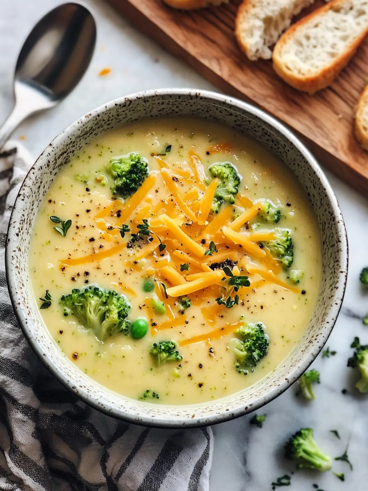 Creamy Broccoli Cheddar Soup in Just 15 Minutes Broccoli Cheddar Soup