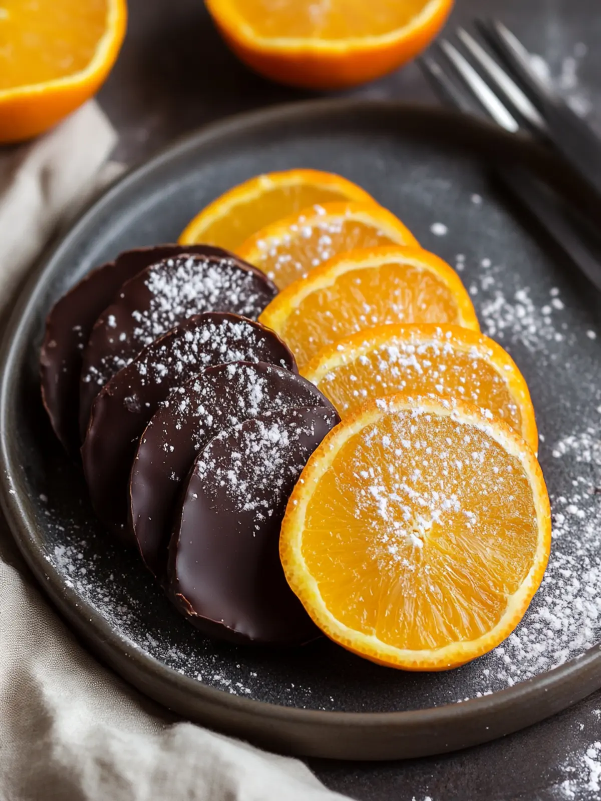 Delicious Candied Oranges Dipped in Chocolate Bliss Candied Oranges Dipped in Chocolate